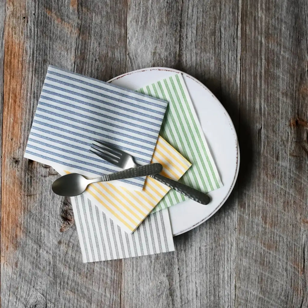 Disposable Guest Towel Napkins in Absorbent Italian Spunlace,