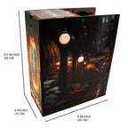 DIY Book Nook Kit with Warm LED Lights, Miniature Alley Scene and Prebuilt Display · DIY Kit