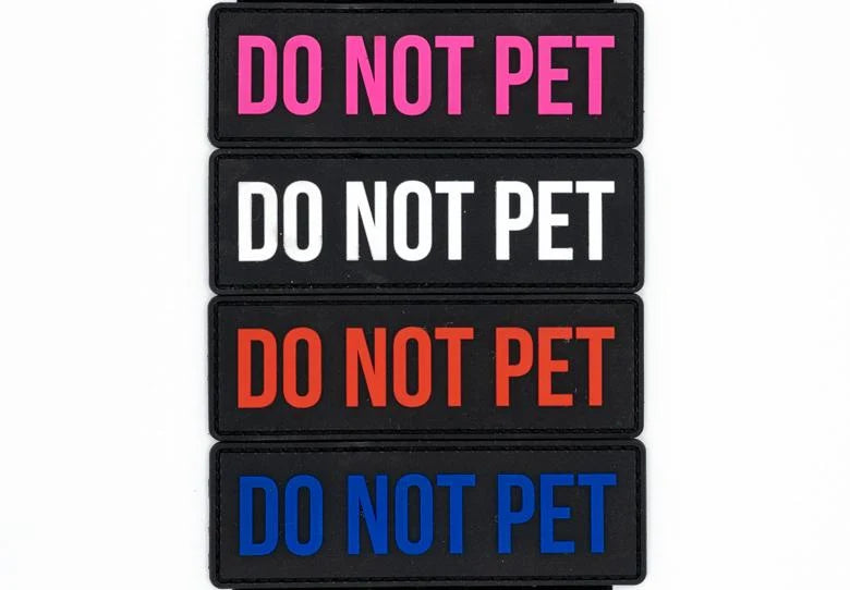 Do Not Pet Dog Patch