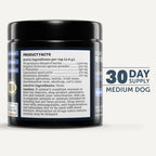 Dog Allergy Support Supplement for Seasonal and Environmental Sensitivities, Daily Organ Support Formula
