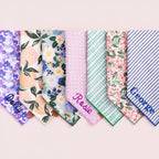 Dog Bandana in Lake Blue Stripe