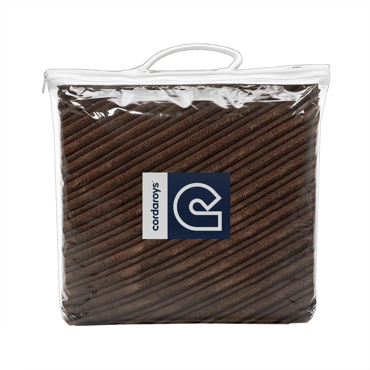 Dog Bed Cover in 40 Inch Terry Corduroy, 40 Inch-Terry Corduroy-Brown