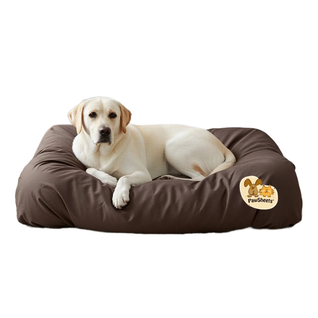 Dog Bed Covers in Woven Poly-Cotton