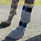Dog Booties, Universal High Snow Protection with Long Coverage, Hook-and-Loop Closure and 4-Piece Pack