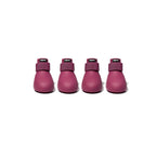 Dog Boots in 100% Gum Rubber, Set of Four Slip-On Wellington
