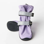 Dog Boots with Water-Resistant Exterior, Reflective Straps and Secure Velcro Fit for Snow, Salt and Rough Ground
