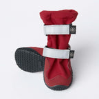 Dog Boots with Water-Resistant Exterior, Reflective Straps and Secure Velcro Fit for Snow, Salt and Rough Ground