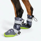 Dog Boots with Water-Resistant Exterior, Reflective Straps and Secure Velcro Fit for Snow, Salt and Rough Ground