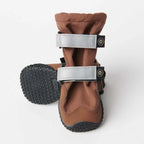 Dog Boots with Water-Resistant Exterior, Reflective Straps and Secure Velcro Fit for Snow, Salt and Rough Ground