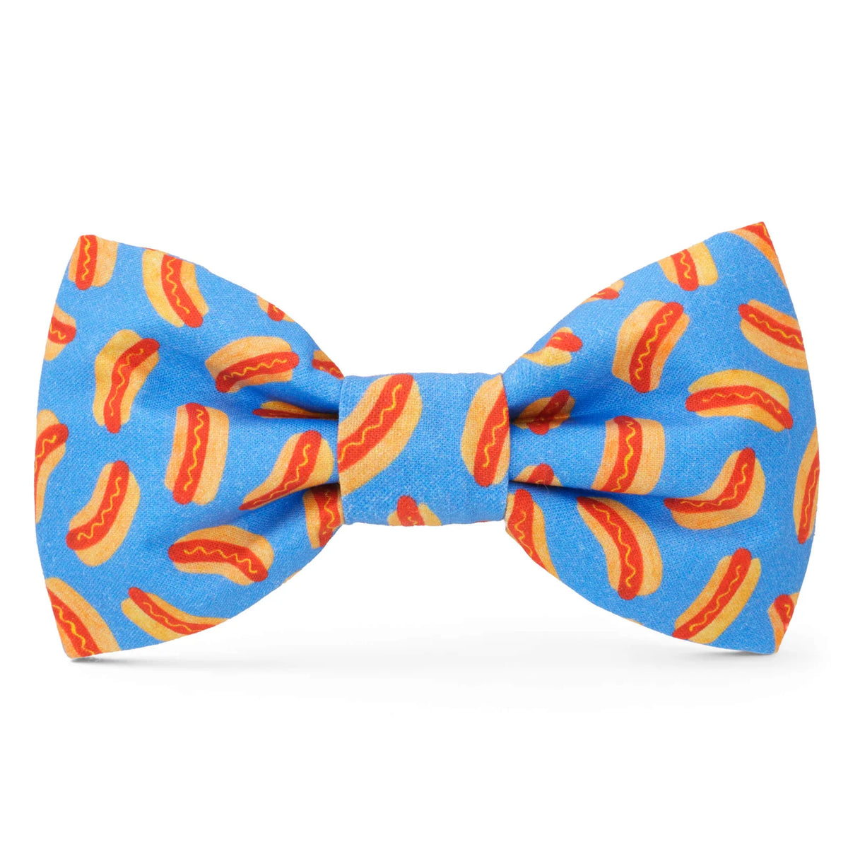 Dog Bow Tie Collar Accessory with Removable Two-Loop Design in Small or Large Sizes · Removable bow tie accessory