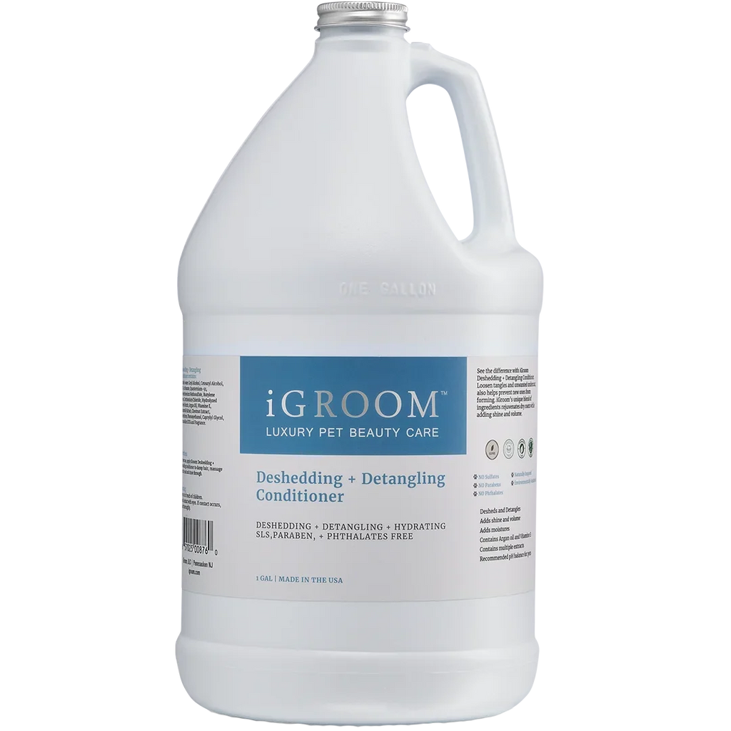 Dog Conditioner for Deshedding and Detangling, 1 Gallon for Moisturizing Coats and Loosening Tangles