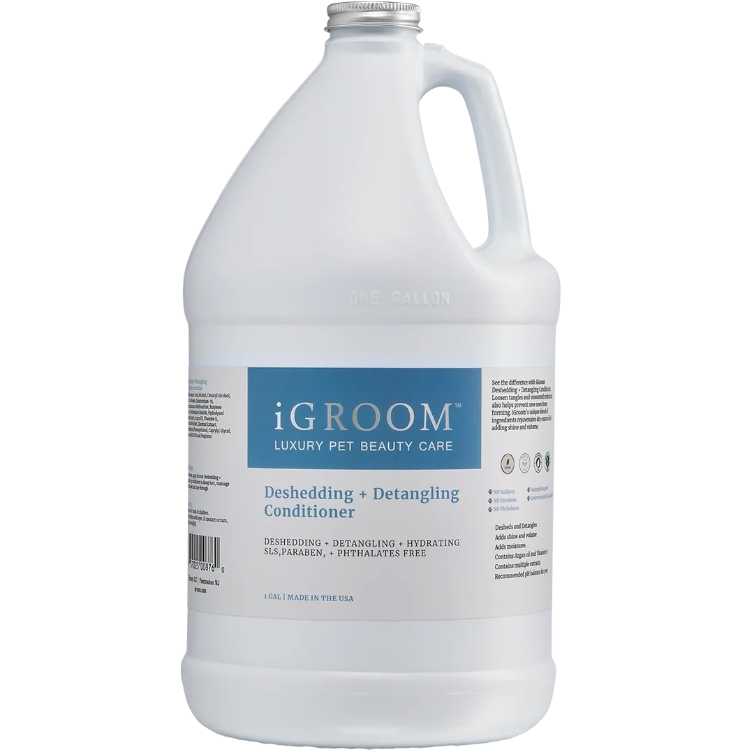 Dog Conditioner for Deshedding and Detangling, 1 Gallon for Moisturizing Coats and Loosening Tangles