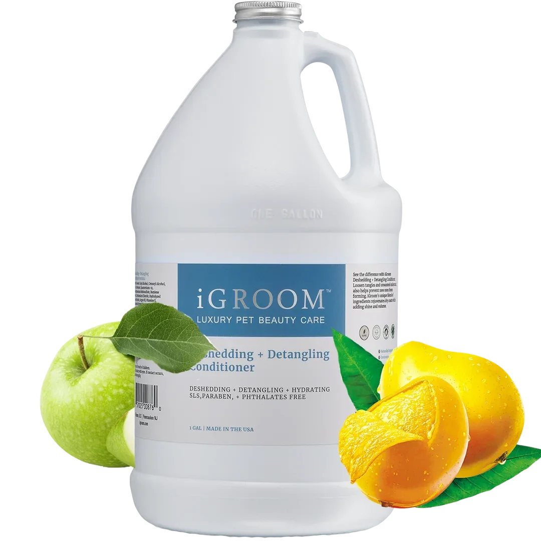 Dog Conditioner for Deshedding and Detangling, 1 Gallon for Moisturizing Coats and Loosening Tangles