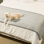 Dog Cooling Waterproof Runner Blanket in Arctic Grey