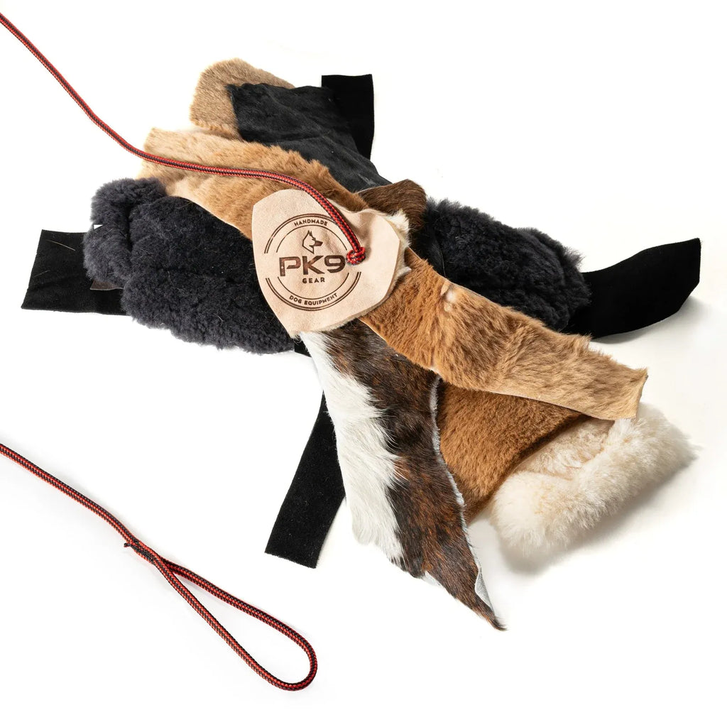 Dog Flirt Pole Tug Attachments Handmade in Australia for Interactive Training and Controlled Tugging