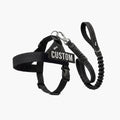 Dog Harness and Leash Set with Adjustable F — XXS / Bungee / XS / Bungee / S / Bungee / M / Bungee / L / Bungee / XL / Bungee