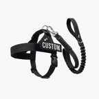 Dog Harness and Leash Set with Adjustable F — XXS / Bungee / XS / Bungee / S / Bungee / M / Bungee / L / Bungee / XL / Bungee