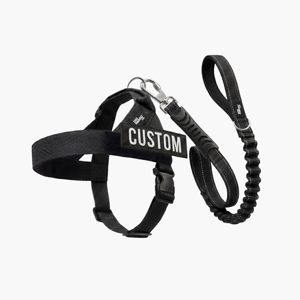 Dog Harness and Leash Set with Adjustable F — XXS / Bungee / XS / Bungee / S / Bungee / M / Bungee / L / Bungee / XL / Bungee