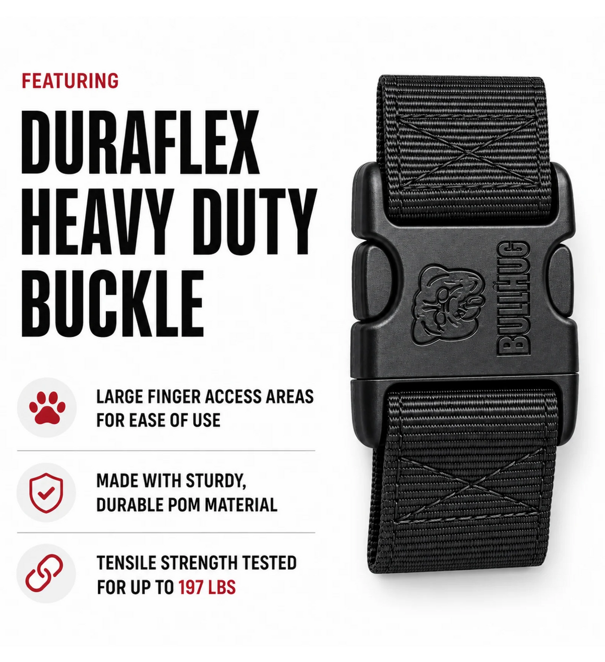 Dog Harness in Fire Truck Red