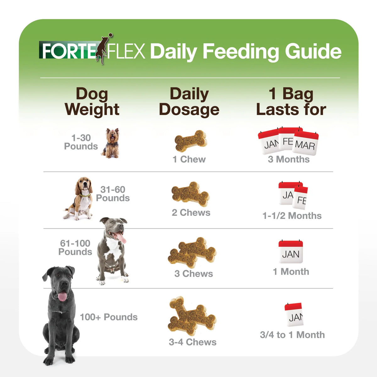 Dog Joint and Soft Tissue Supplement in 90-Count Chewables