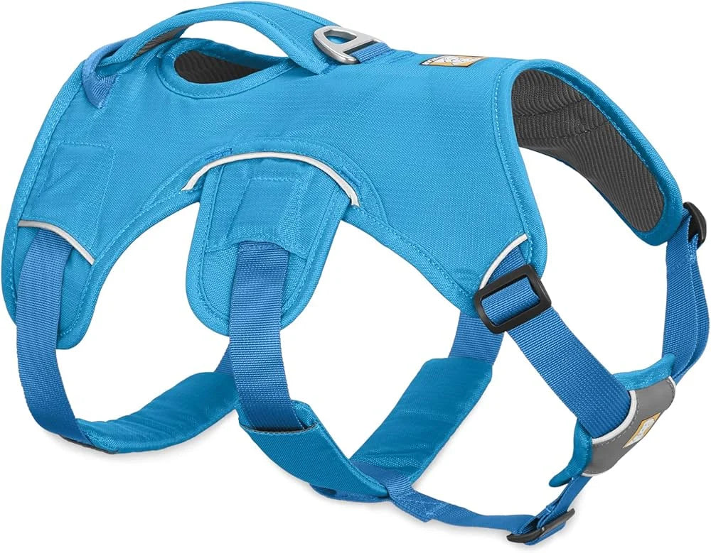 Dog Lift Harness with Three-Strap Escape-Resistant Fit, Neck Buckle and Breathable Foam Back Panel