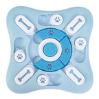 Dog Puzzle Toy with 3 Difficulty Levels and 16 Treat Compartments for Interactive Mental Enrichment