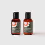 Dog Shampoo and Conditioner Mini Bath Set, Two 60mL Bottles
