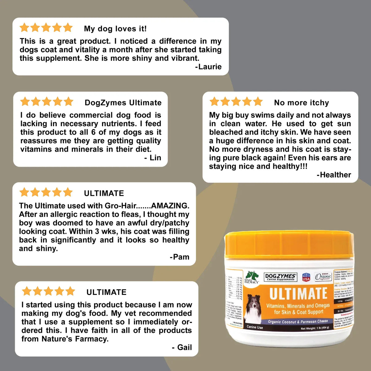 Dog Skin and Coat Supplement