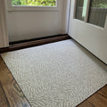 Doormat for Entryways, Kitchens and Halls with Ultra-Thin Profile, Slip-Resistant Backing and Almond Tigress Design