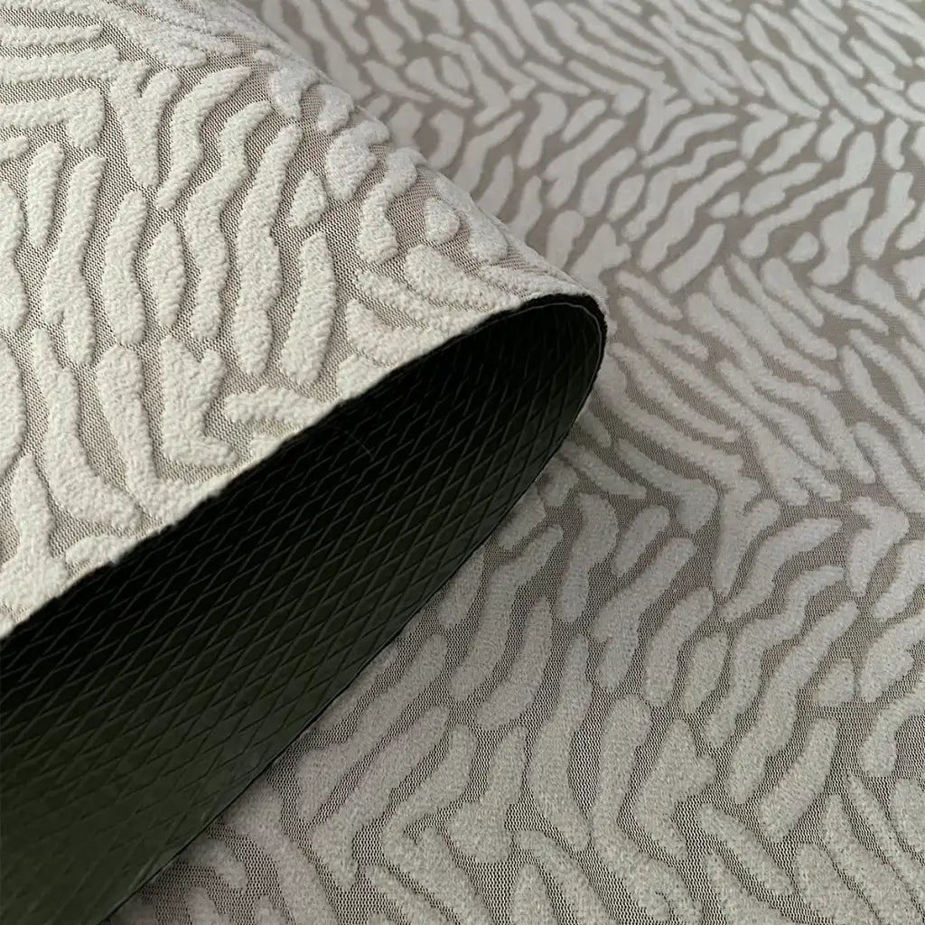 Doormat for Entryways, Kitchens and Halls with Ultra-Thin Profile, Slip-Resistant Backing and Almond Tigress Design
