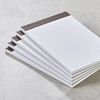 Dot Grid Notepad Set of 5 in Junior Size for Bullet Journaling, Sketching, Graphing, Lists and Everyday Notes — Junior