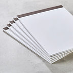 Dot Grid Notepad Set of 5 in Junior Size for Bullet Journaling, Sketching, Graphing, Lists and Everyday Notes