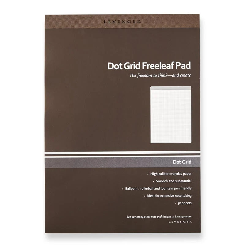 Dot Grid Notepad Set of 5 in Junior Size for Bullet Journaling, Sketching, Graphing, Lists and Everyday Notes