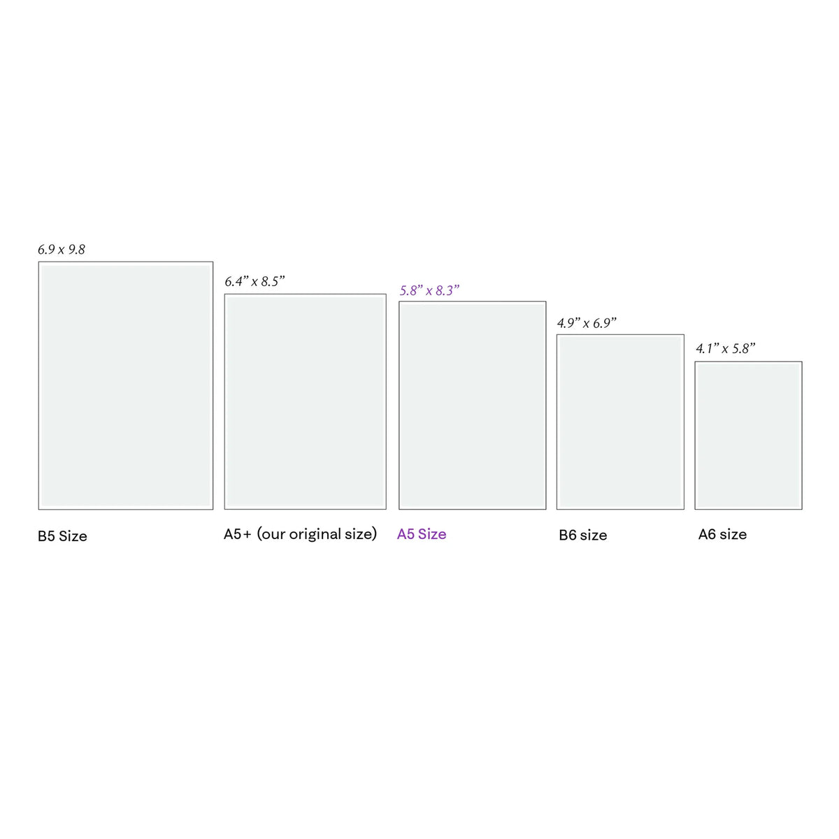 Dotted Hardcover Notebook with 150gsm Paper, 160 Pages, A5, B5 or TN Sizes and Six Color · dotted notebook