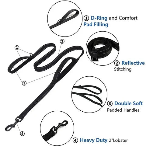 Double Handle Dog Leash