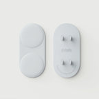 Double Outlet Cover in Soft Silicone That Bends Aside