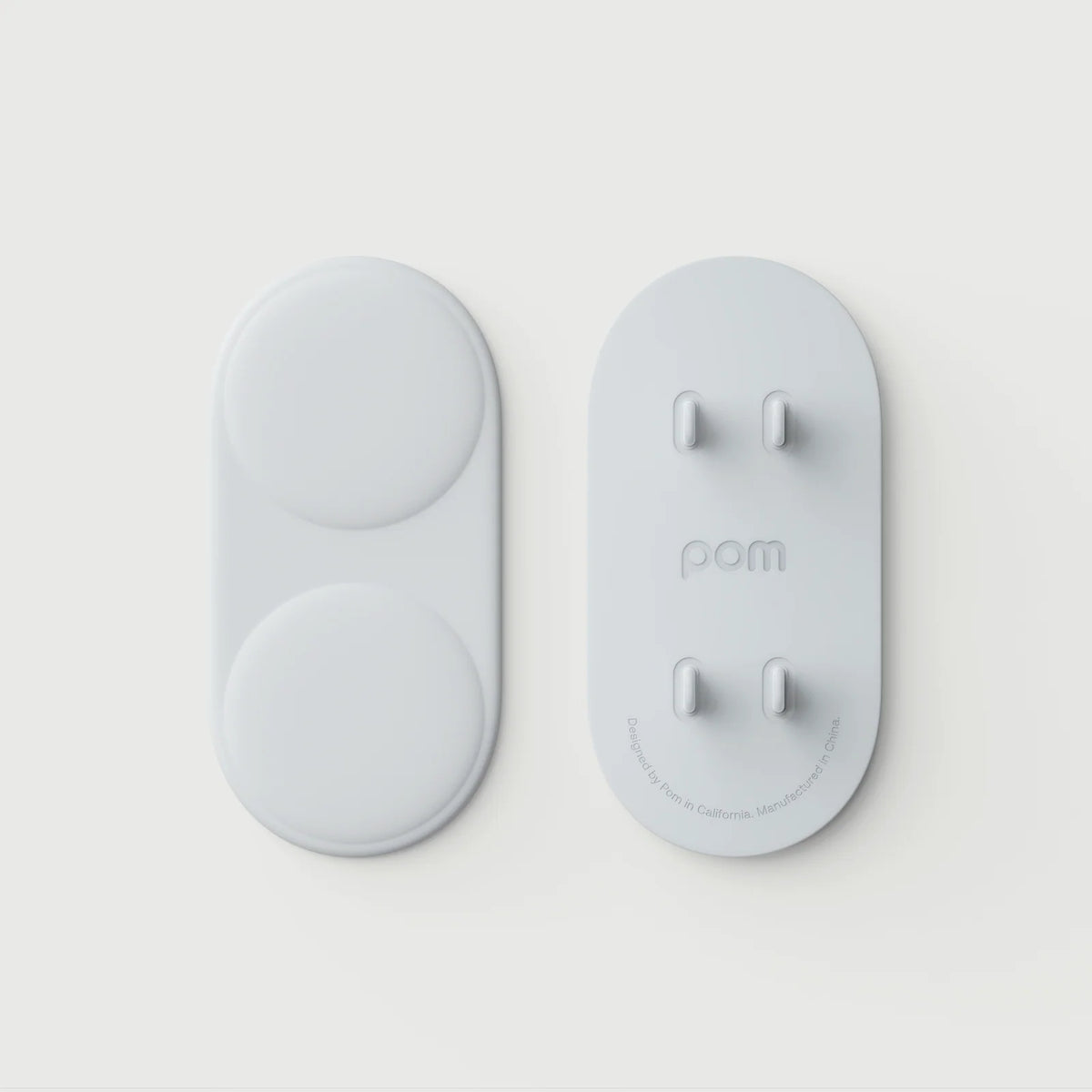 Double Outlet Cover in Soft Silicone That Bends Aside