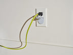Double Outlet Cover in Soft Silicone That Bends Aside