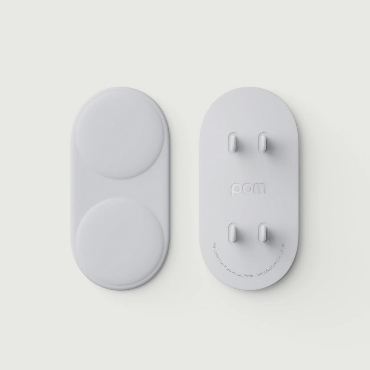 Double Outlet Cover in Soft Silicone That Bends Aside