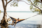 Double Recycled Hammock in River Blue