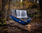 Double Recycled Hammock in River Blue
