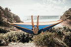 Double Recycled Hammock in River Blue