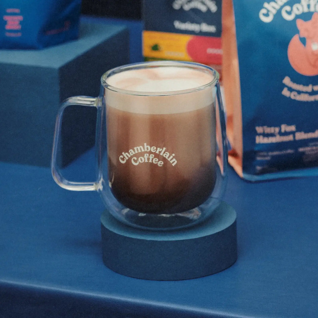 Double Wall Mug for Hot or Cold Drinks with a Clear Modern Design and a Comfortable Everyday Feel
