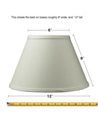 Downbridge Lamp Shade in Light Oatmeal Linen