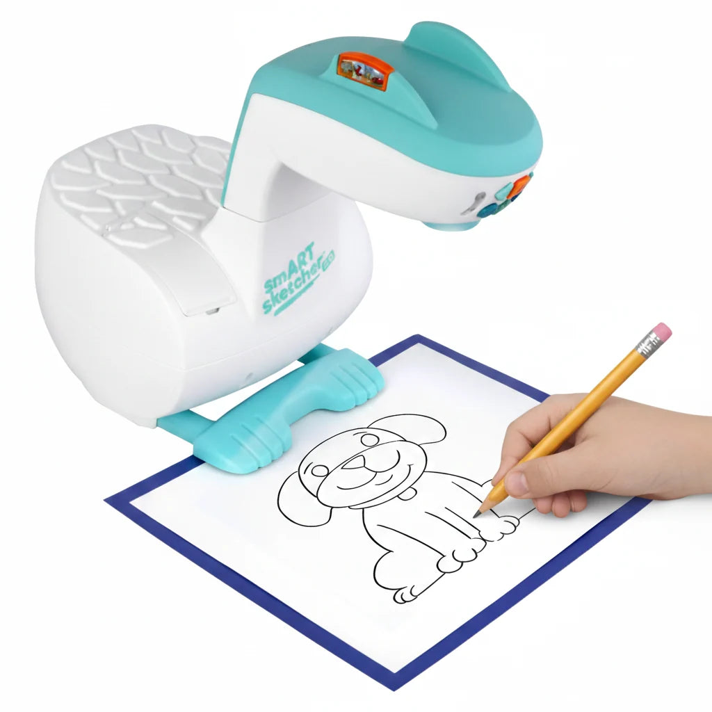 Drawing Projector for Step-by-Step Sketching and Turning Personal Photos into Pictures on Paper