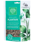 Dried Plantain Forage Treat for Rabbits, Guinea Pigs and Other Small Animals, Fiber-Rich Daily Enrichment Snack