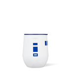 Droid Character Stemless Cup Set, Three 12 oz Stainless Steel Tumblers with Lids and Triple Insulation