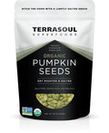 Dry Roasted Pumpkin Seeds, Organic and Lightly Salted, 16 Oz