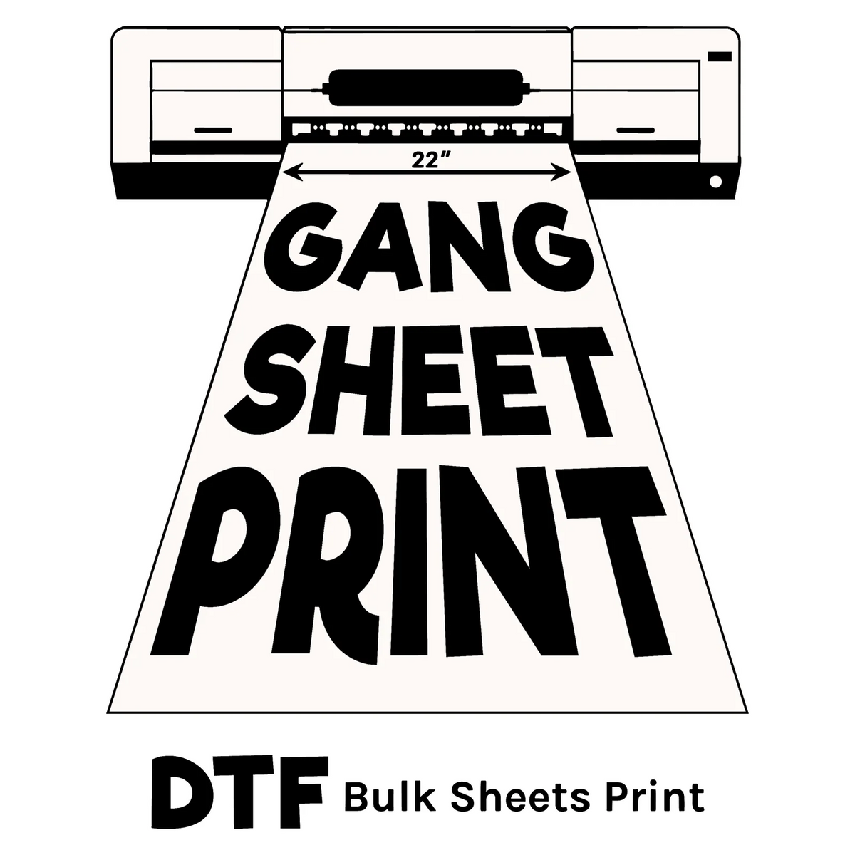 DTF Gang Sheet Transfers Ready to Press