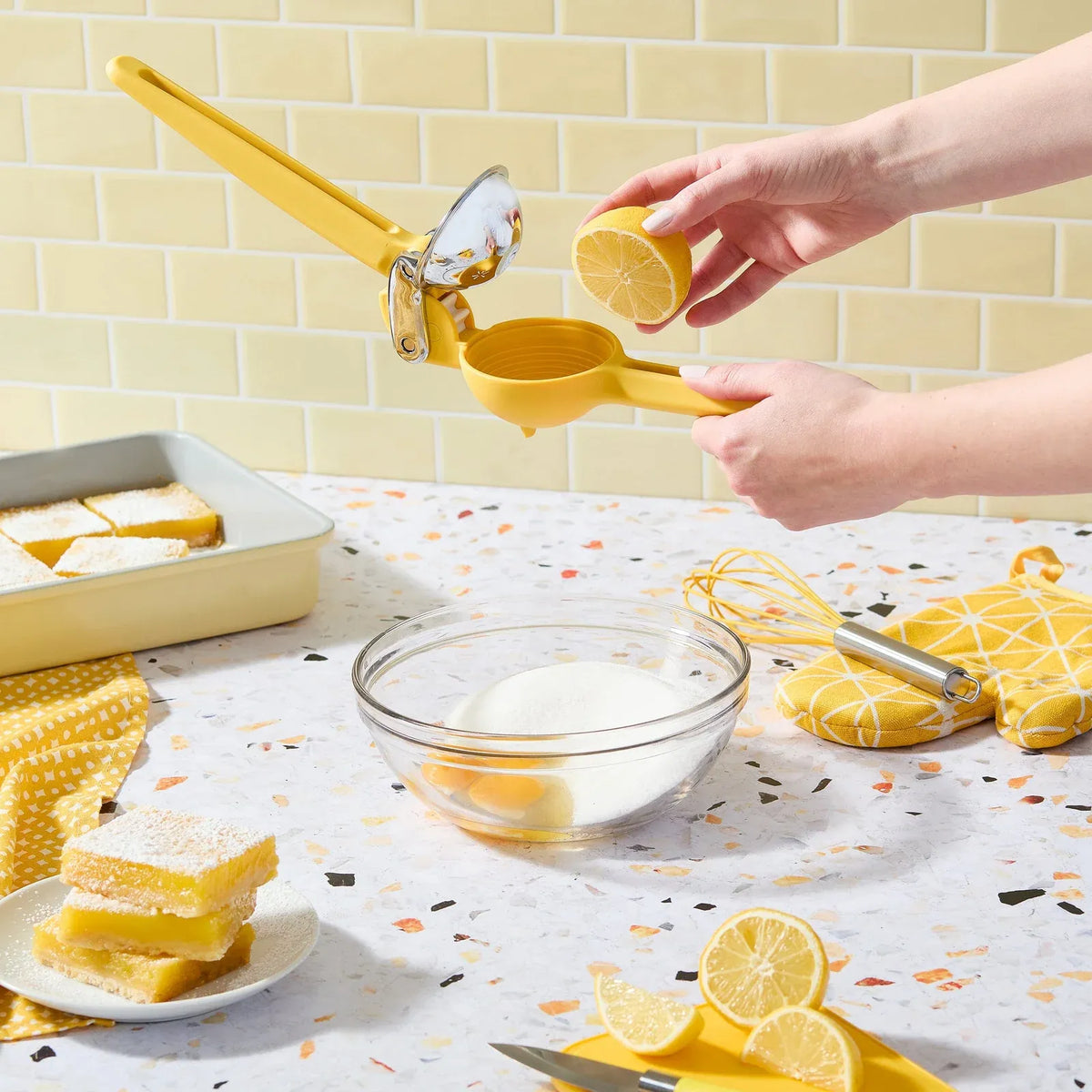 Dual-Gear Handheld Citrus Juicer